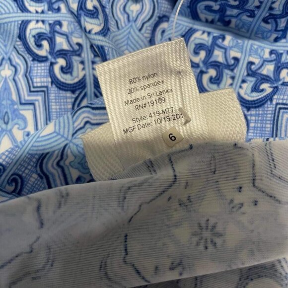 NEW Cabana Life Size Large  Top Cover Up SPF UPF Fringe - Picture 7 of 7